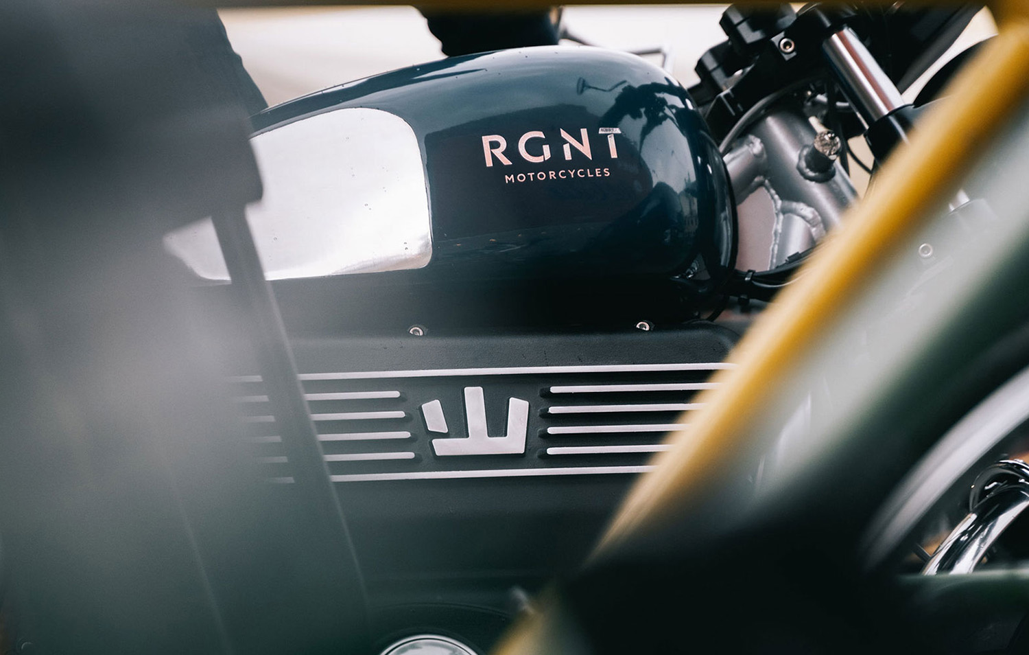 RGNT logo and symbol close-up