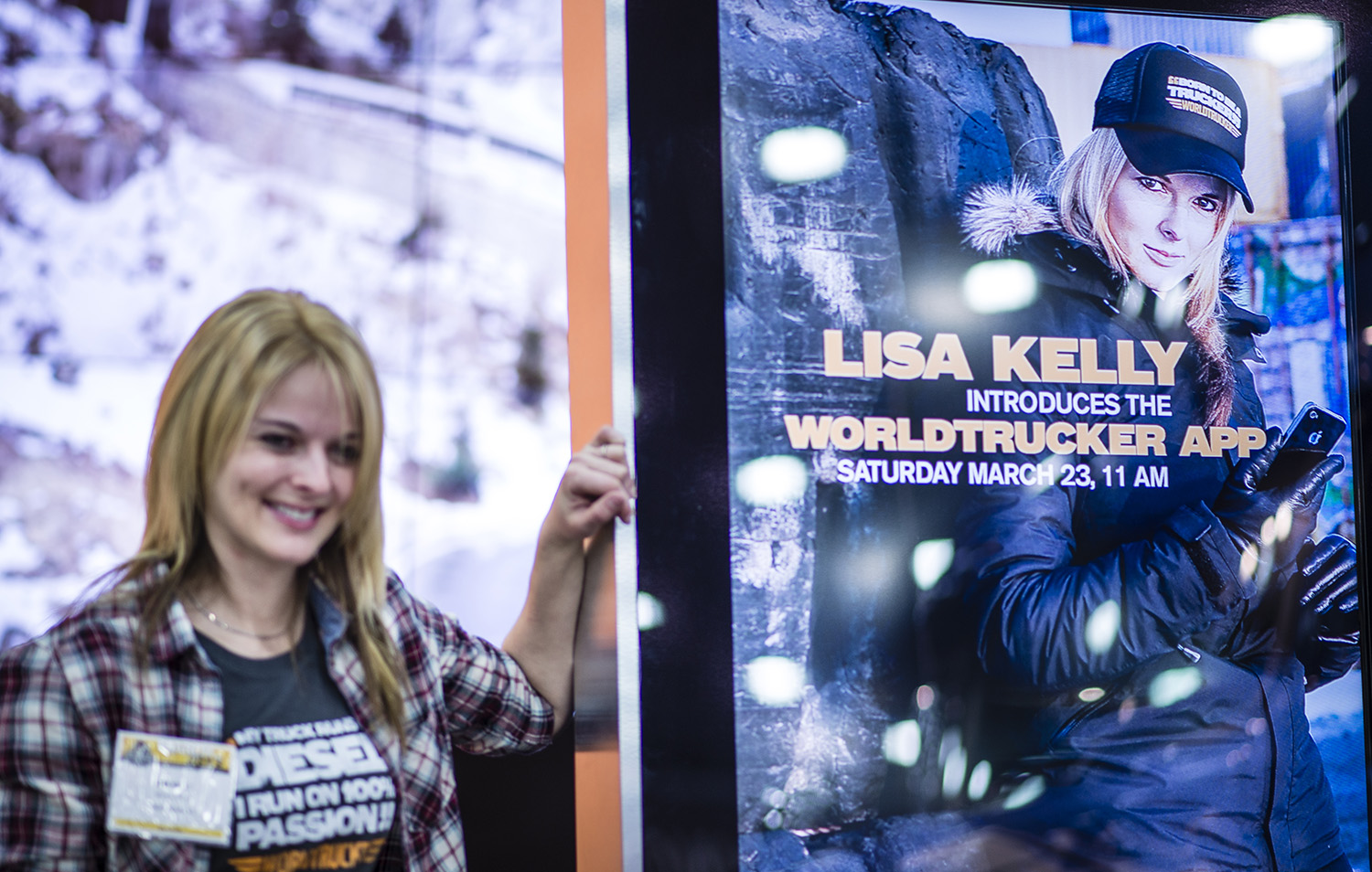Worldtrucker Lisa Kelly